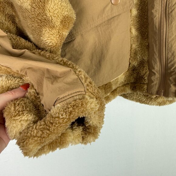 NWT Joylab Zip-Up Cropped Winter High-Pile Fleece Jacket Size Small S NEW - Picture 6 of 15